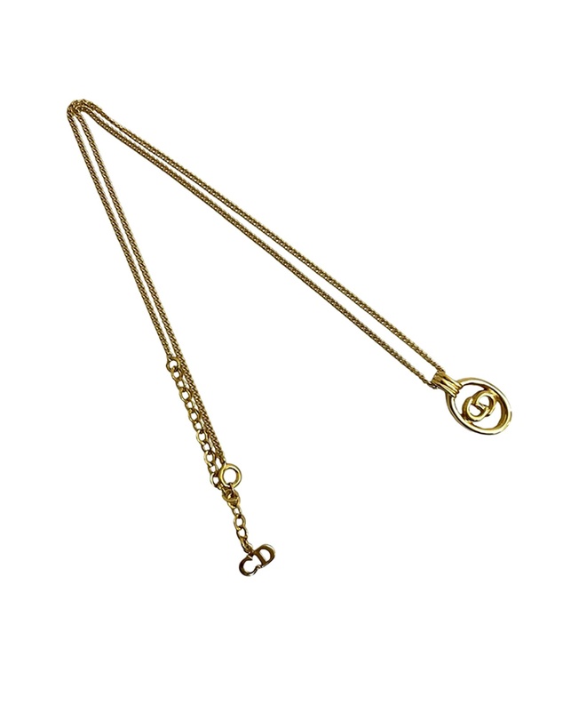 Pre-Loved by Azura Reborn - Pre-Loved Gold Plated CD Logo Pendant Necklace
