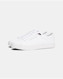 Tommy Hilfiger - TH Hi Vulcanised Core Low II Leather - Men's