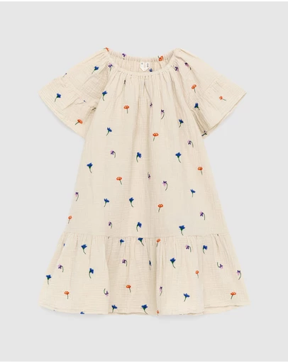 ARKET - Embroidered Frill Dress - Babies-Teens