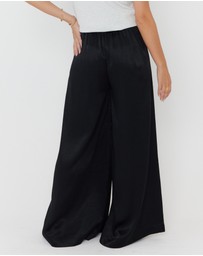 ALEXANDRA - Pizzi Pants Black