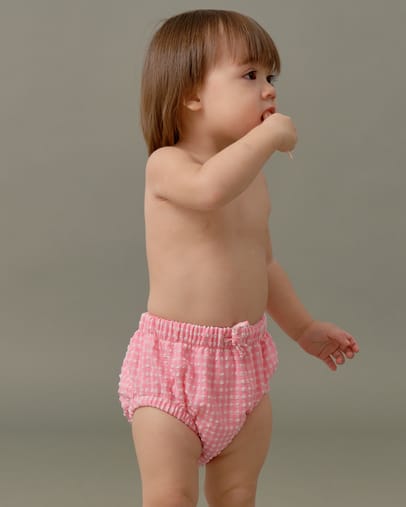 Pink Tourmaline Gingham