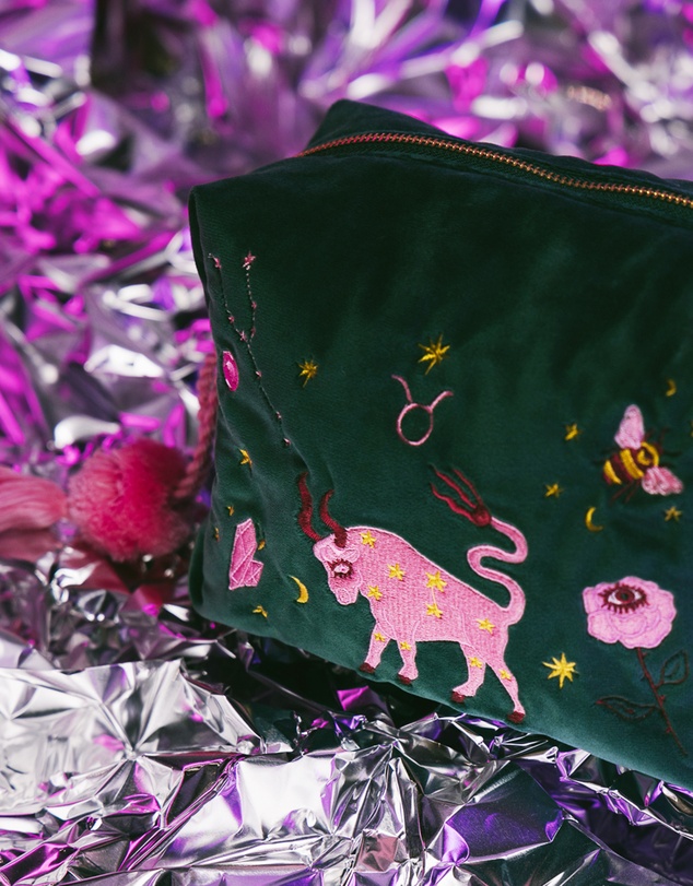 The Somewhere Co - Taurus Astrology Cosmetic Case