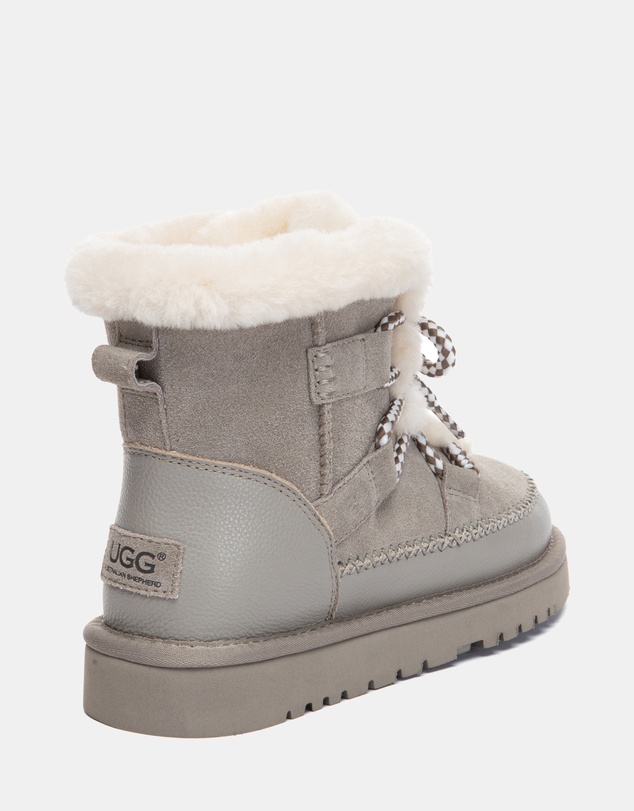 EVERAU - Australian Shepherd Ugg Elvora Cow Suede Upper UGG Boots