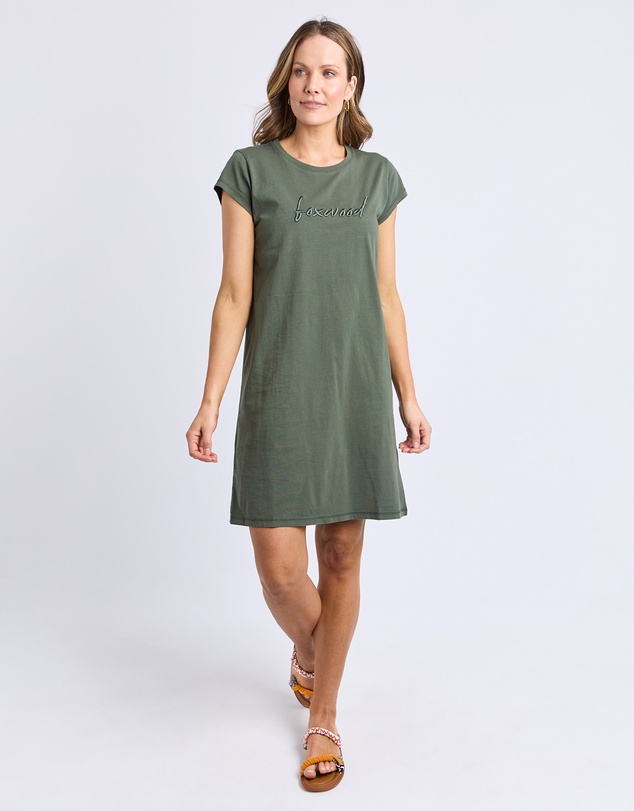 Foxwood - Signature Embroidery Tee Dress