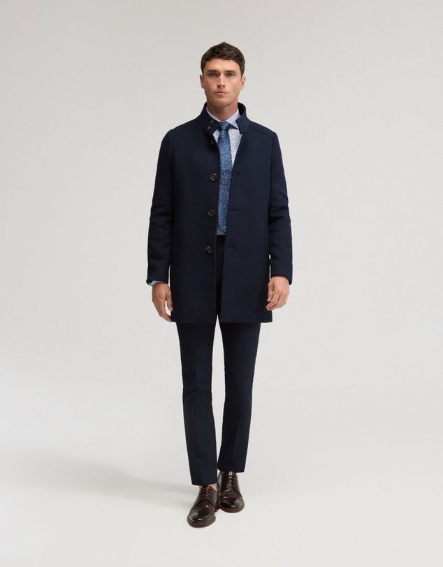 Oxford - Dunbar Wool Rich Overcoat