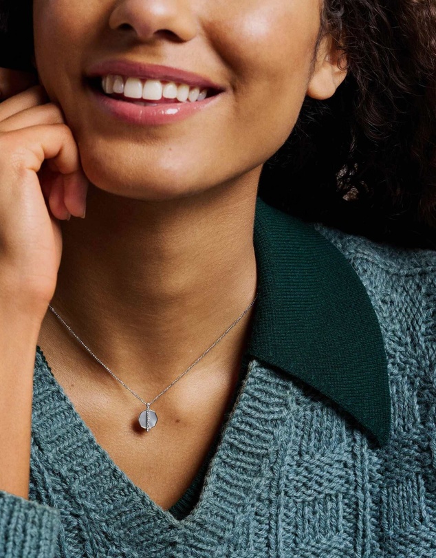 Fossil - Jewelry Silver-Tone Necklace