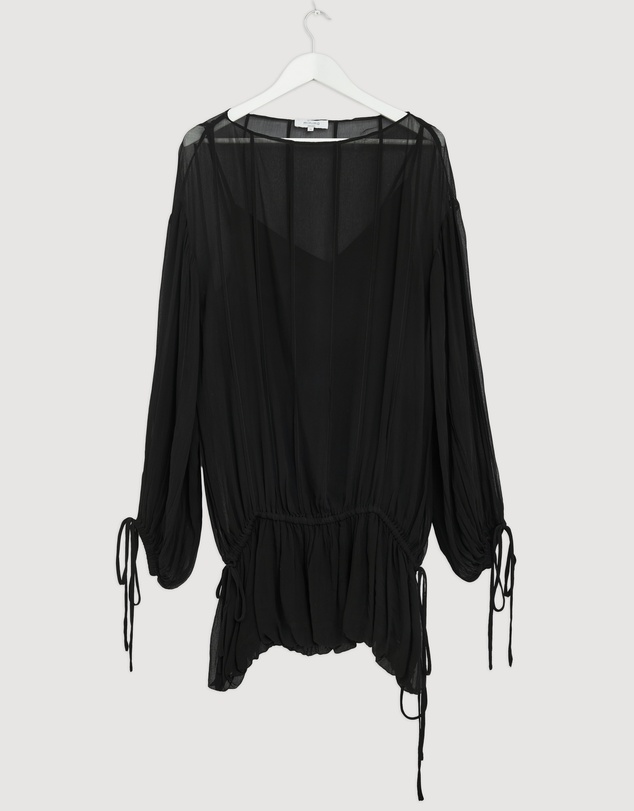 Revibe - Repaired Minima Esenciales Rory Panelled Mini Dress - AU 12
