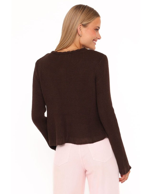 Petal & Pup - Charmer Cardigan - Brown