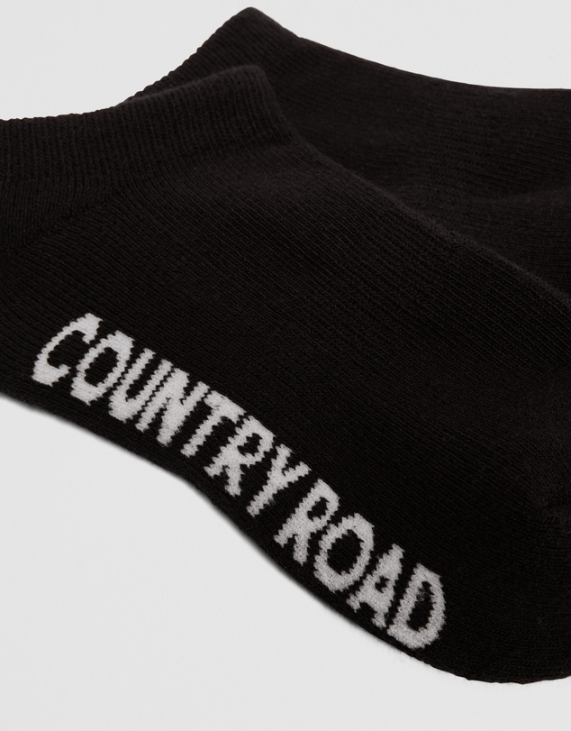 Country Road - Organically Grown Cotton Blend Cushion Sock Pack Of 3