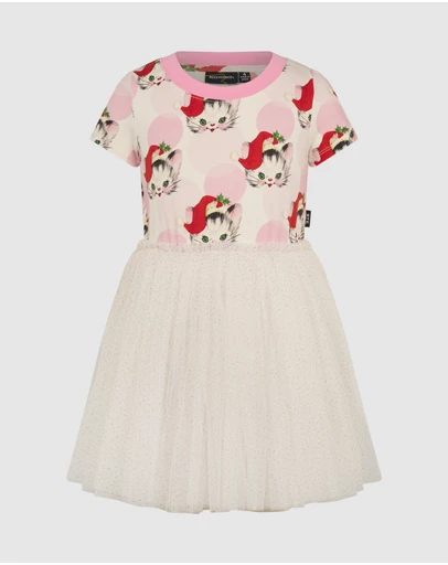 Rock Your Kid - Dance Dress in Cream Pink