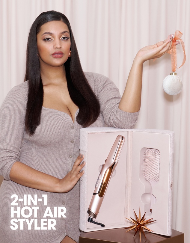 ghd - duet style Hair Straightener and Dryer 2-in-1 Gift Set in Cashmere Beige