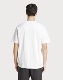 adidas Sportswear - Essentials Linear Single Jersey Tee Mens
