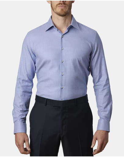 Abelard - Verdon Puppytooth Slim Fit Shirt