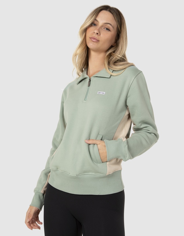 UNIT - UNIT Maven Ladies Half Zip Pullover Sweater