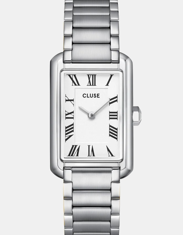 Cluse - Belisenna White/Silver Link
