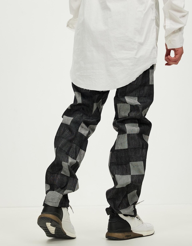 Surrounded By Ghosts - The Vanadium Denim Drawstring Pants
