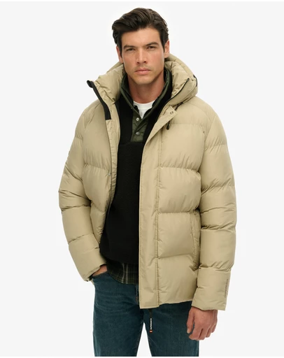 Superdry - Hooded 5 Baffle Sports Puffer