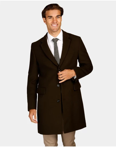 Brooksfield - Wool Blend Overcoat