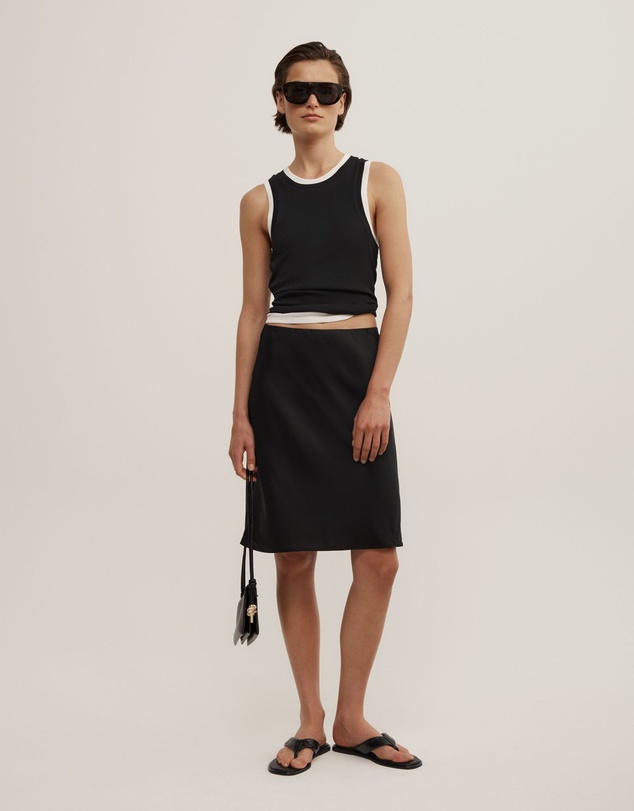 Witchery - Satin Midi Skirt