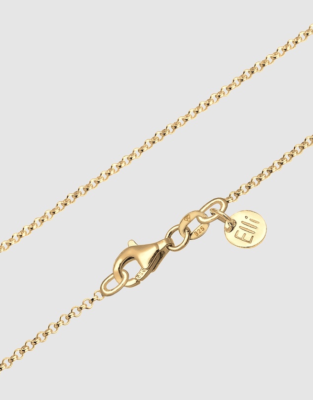 Elli Jewelry - Jewelry Set Drop Set Ear Hanger Quartz Gemstone in 925 Sterling Silver Gold Plated