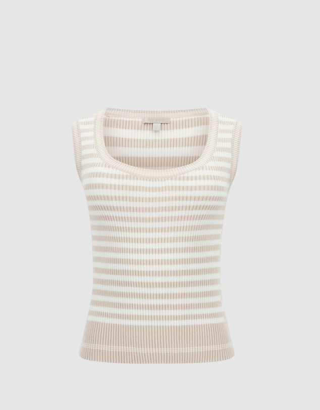 GUESS - Stripe Rib Marti Tank