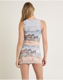 Insight - Rodeo Print Tank Top