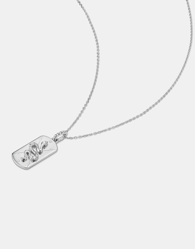 Ania Haie - Ania Haie Silver Serpent Necklace