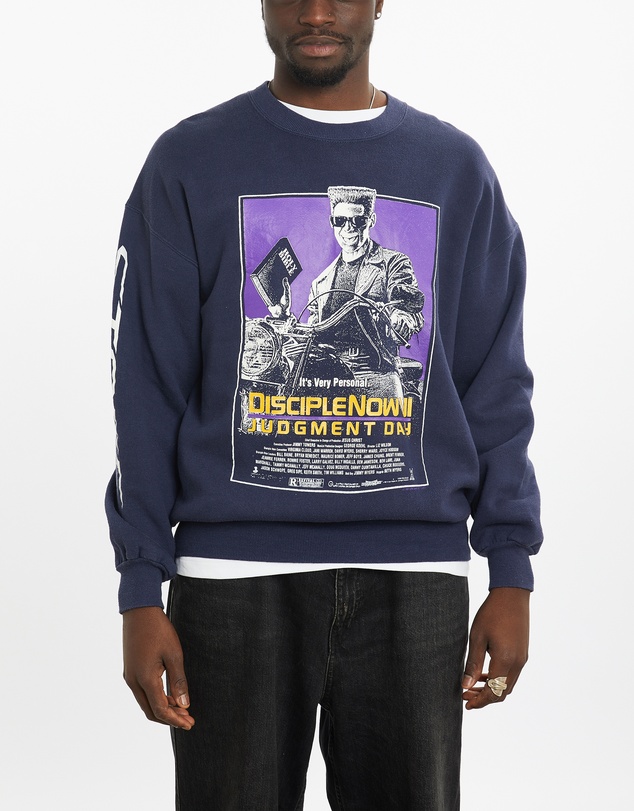 Vintage by The Real Deal - Pre Loved - Vintage 1992 Disciple Now 'Terminator Parody' Sweatshirt