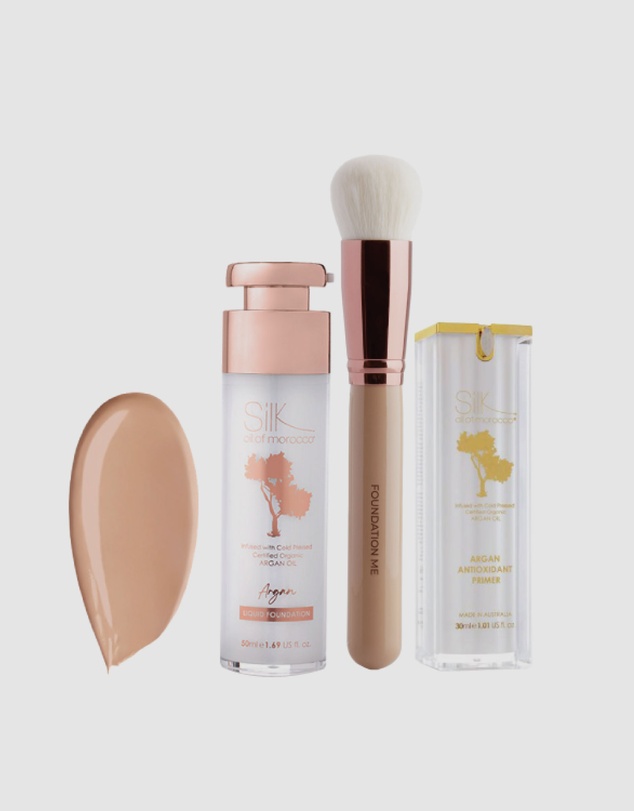 Silk Oil of Morocco - Argan Foundation Essentials - Value Pack - Cream