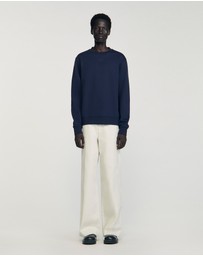 Sandro - Rubber Sandro Crewneck Sweatshirt