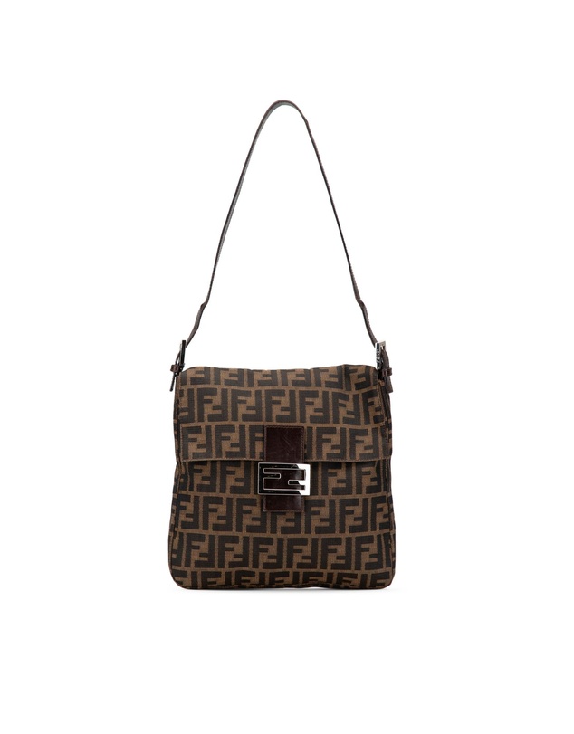 Pre-Loved by Azura Reborn - Pre-Loved fendi Baguette FF Zucca Shoulder Bag