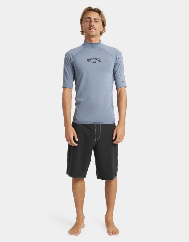 Billabong - Mens All Day Arch Short Sleeve Rash Vest