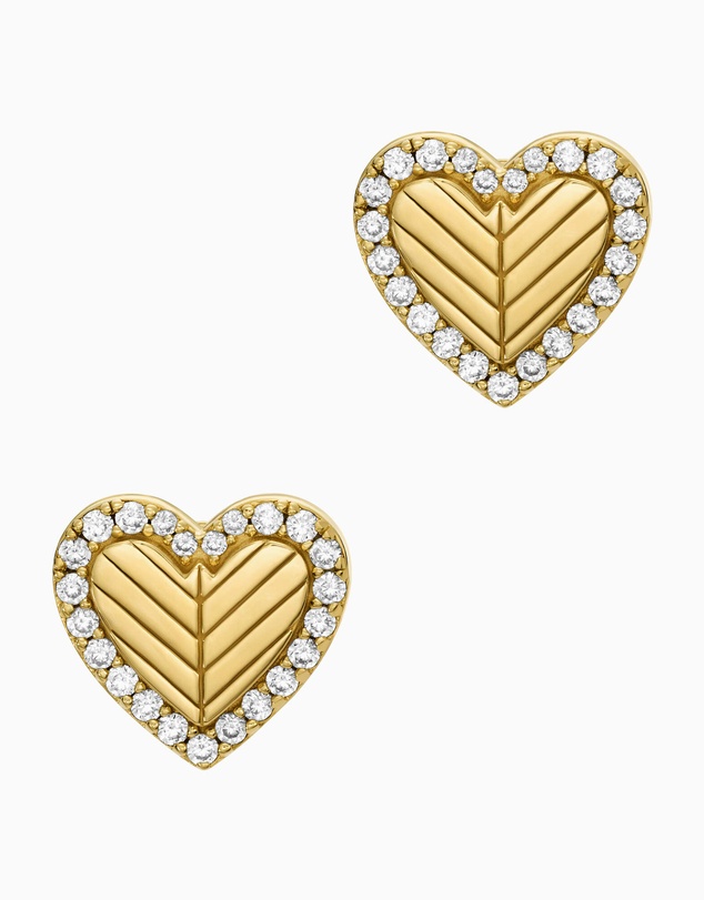 Emporio Armani - Gold Tone Earring