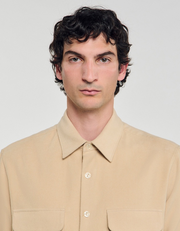 Sandro - Flannel Pocket Shirt