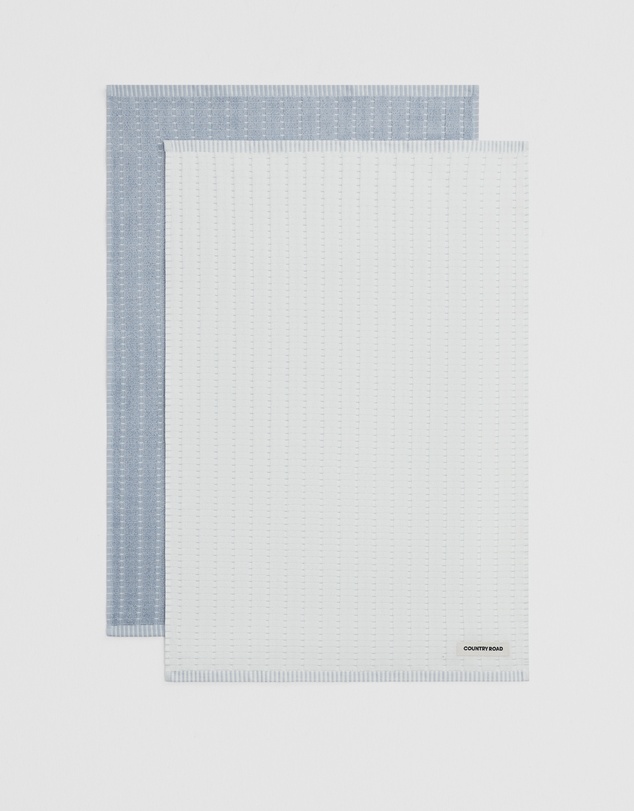 Country Road - Mira Australian Cotton Tea Towel Pack Of 2