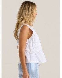 Sass - Elin Gathered Tie Top