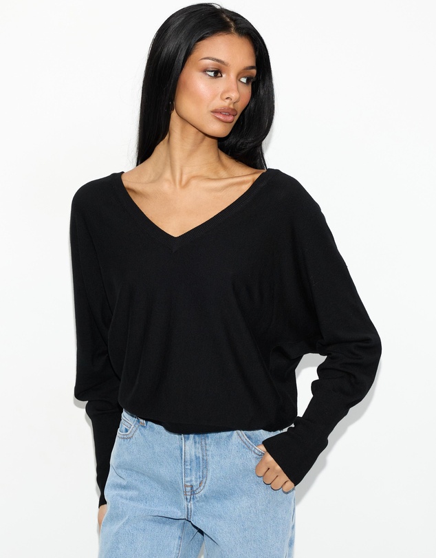 Dazie - Madrid Slouchy Knit Jumper