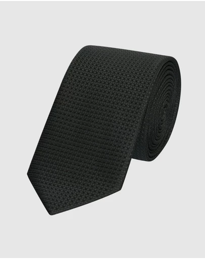 yd. - College Textured 6.5 Cm Tie
