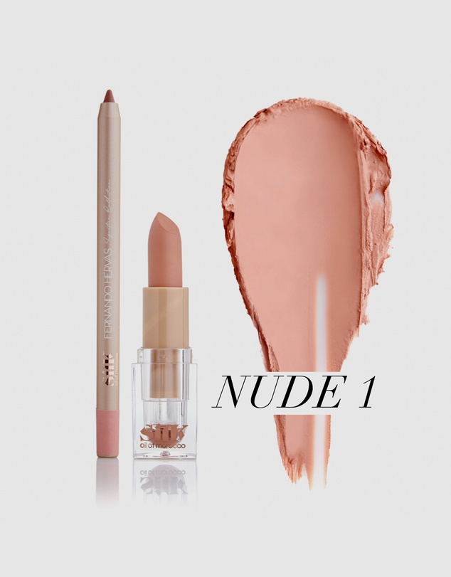 Silk Oil of Morocco - Silk Oil of Morocco by Fernando Hervas Matte Lip Kit Nude 1