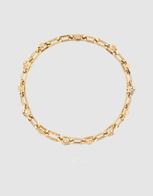 Philipp Plein - Plein Edge Gold-Tone Necklace