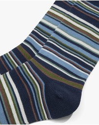 Country Road - Cotton Blend Stripe Sock
