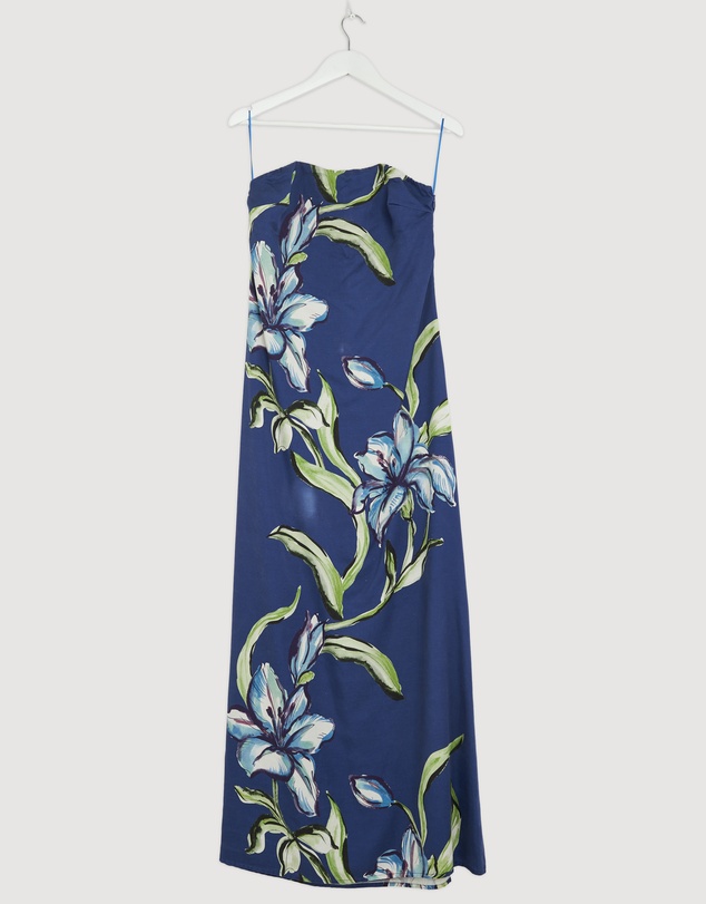 Revibe - Repaired AERE Allona Strapless Maxi Dress - AU 10
