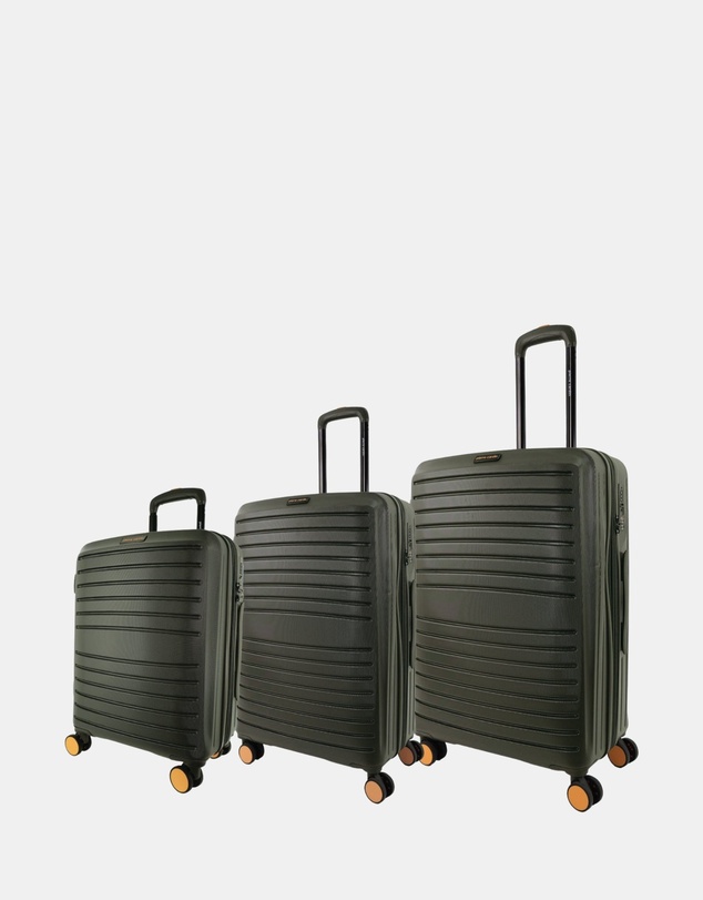 Pierre Cardin - Pierre Cardin Classic 3-Piece Set Hard Shell Suitcase