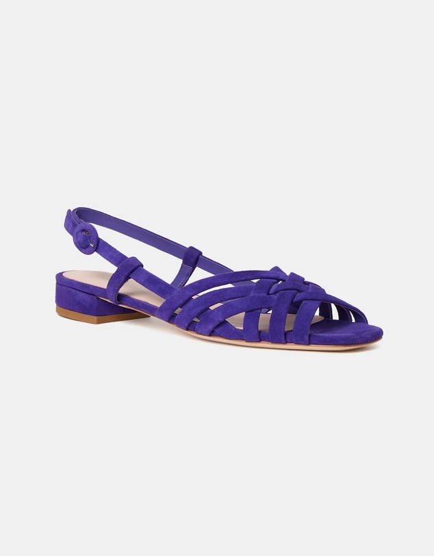 Loeffler Randall - Shelly Lattice Slingback Sandals