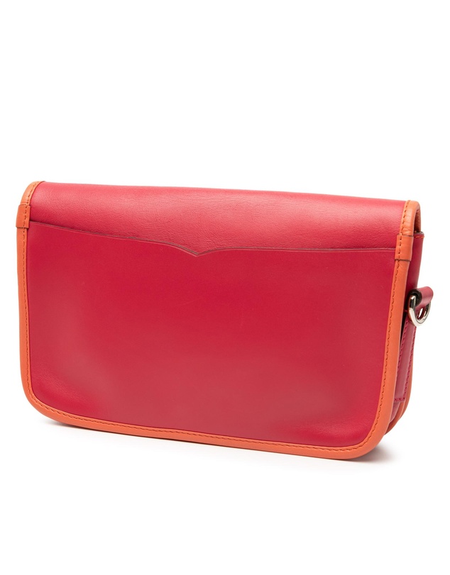 Pre-Loved by Azura Reborn - Pre-Loved Bicolor Leather Anagram Ines Flap Crossbody