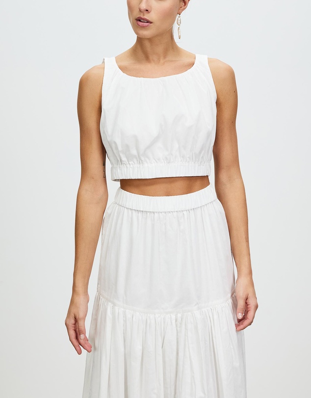 Sofia Irina - Elasticated Crop Top