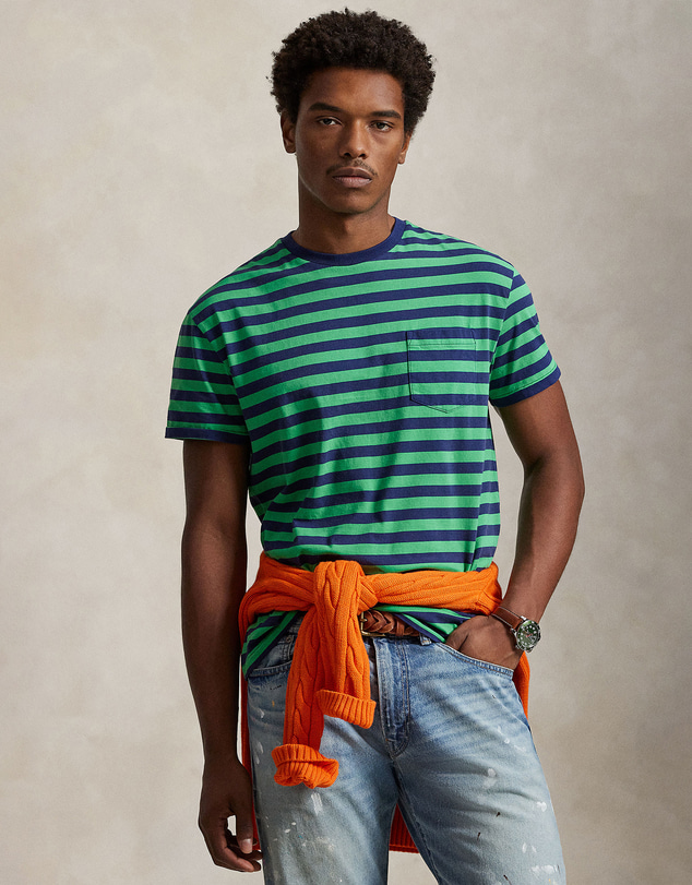 Polo Ralph Lauren - Classic Fit Striped Jersey T-Shirt