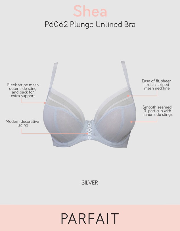 Parfait - Shea Supportive Full Bust Plunge Bra