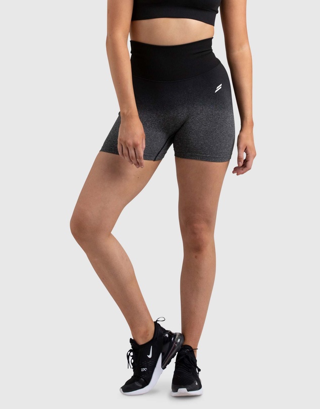 Doyoueven - Ombre Scrunch Seamless Shorts