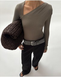Minima Esenciales - Sienna Draped Bodysuit